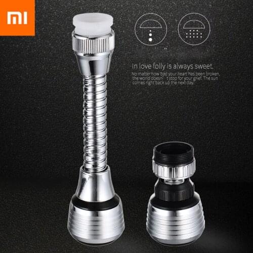Xiaomi kitchen faucet shower 2 modes adjustable converter, extended foam shower, 360 rotary converter, universal joint faucet