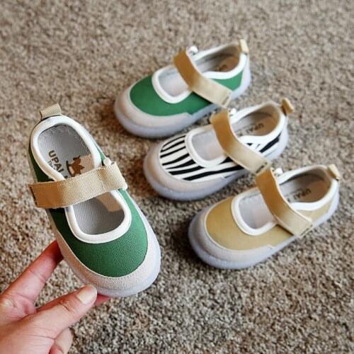 Fashion Baby Shoes Boys Girls Sneakers Kids Shoes Fashion Childrens Casual Shoes Canvas Students Sneakers Soft Breathable Light