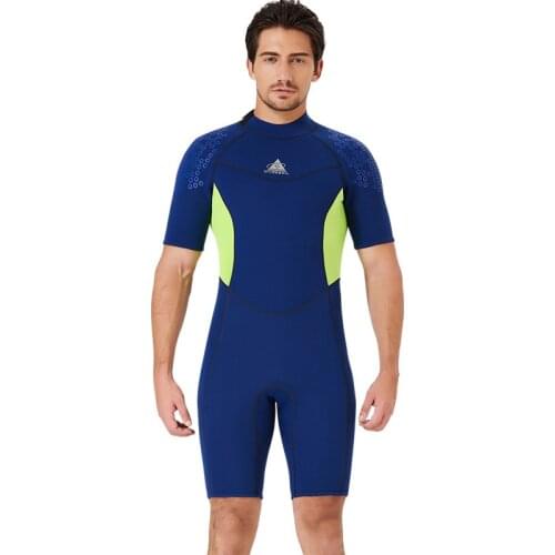 Short Sleeve Back Zipper Neoprene Wetsuit Women Plus Size Triathlon Suit Men Scuba Diving Suit Roupa De Mergulho Pesca Sub 3mm