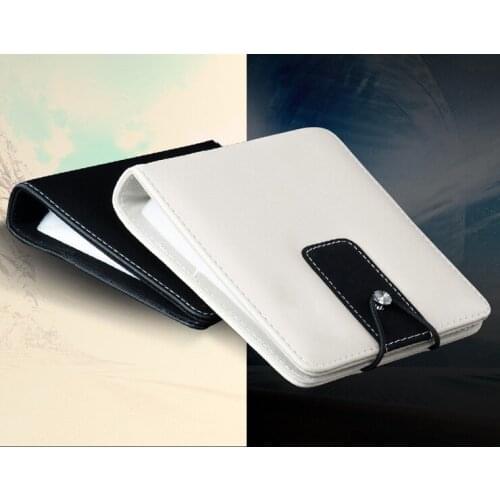 New Luxury 20 Disc Capacity DVD VCD DJ CD Bag Case Square Woven Fabric CD Disk Box Holder Storage Wallet for Car Home