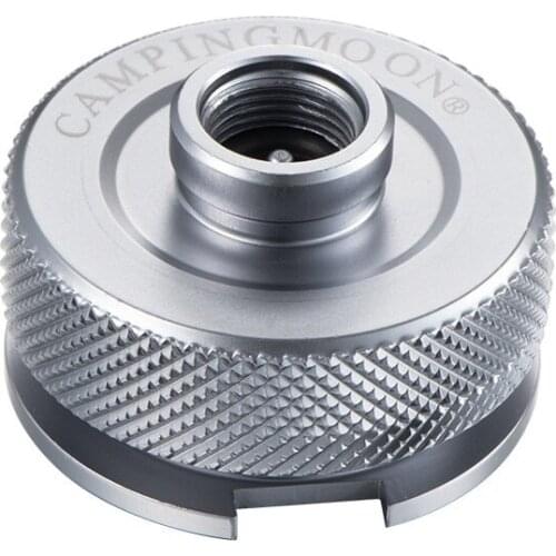 Outdoor Aluminum Alloy Hiking Camping Gas Stove Adaptor Split Type Furnace Converter Connector Auto-off Adapters