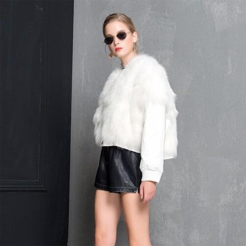 Parka Winter Women Real Fox Fur Coat Double-side Wear Short Parkas Autumn Korean Jacket Chaqueta Mujer MY1090