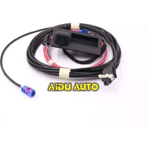 RCD510 RNS510 RGB REAR LOW CAMERA KIT RETROFIT FOR VW GOLF PLUS JETTA MK6 VI TIGUAN PASSAT VARIANT