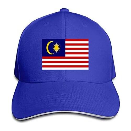 Flag of Malaysia Adjustable Sandwich Hat Baseball Hat Dad Hat Casquette Hat