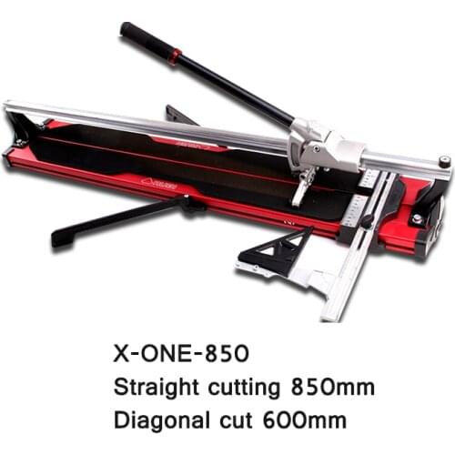 Manual Tile Cutter Machine Household Dust-Free Floor Tile Cutter High Precision Push-Pull knife Millimeter Ruler