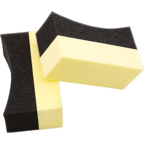 Car Wheels Brush Multifunctional Tire Hub Waxing Sponge Cleaner Interior Cleaning Tools Polishing Brush Auto Accessories