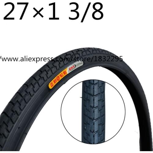 1PC CST 27X1 3/8 Tires Steel Wire tire and folding Bike bicycle parts 27X1 3/8 Tire
