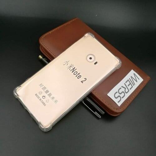 Case Silicon Soft cover Case for Xiaomi Mi Note 2 for Xiaomi Mi Note 3 Pro prime 64GB 128GB Anti-knock Transparent Back cover