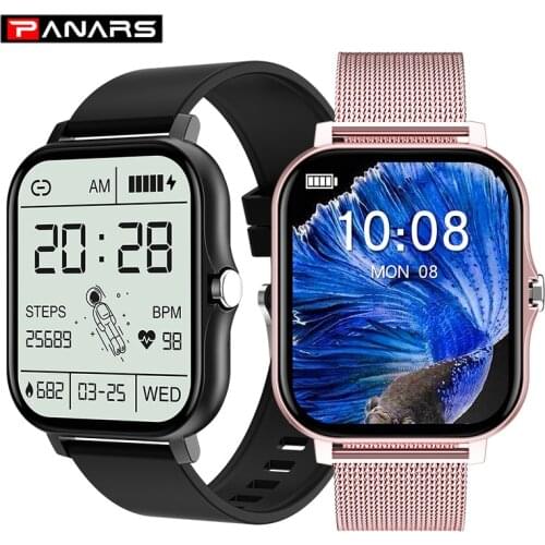 PANARS Smart Watch Men Women Astronaut Dial Bluetooth 5.0 IP67 Waterproof Sports Heart Rate Fitness Tracker Smartwatch New