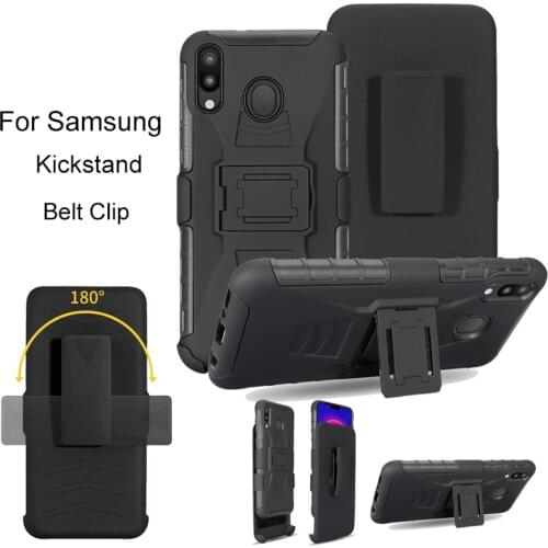 Heavy Duty Armor Shockproof Kickstand Belt Clip Case For Samsung Galaxy j7 j5 prime pro a5 2017 note 9 8 5 4 3 Case cover phone