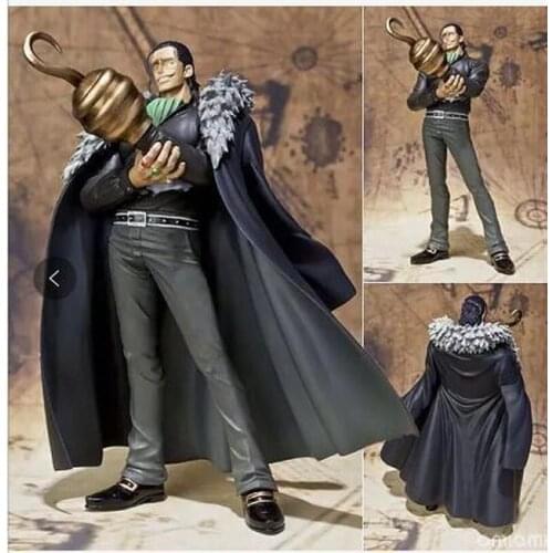 Japanese Anime GK Model Shichibukai Desert King Sir Crocodile PVC Action Figure Statue Collection Toy Desktop Decoration Figma