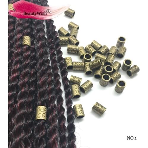 10Pcs Dreadlocks bead Different Type Braiding Hair Beads 5mm-8mm Hole beads for dreadlocks hair