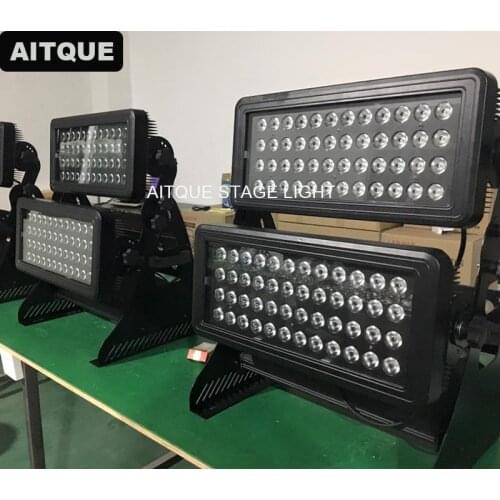 2lot Outdoor dmx lighting led color wash building light 96x10w rgbw 4in1 city color led light