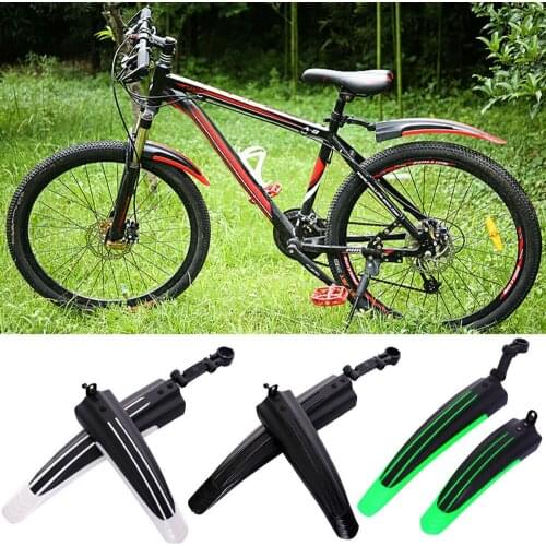 2 Pcs Bicycle Fenders Set Mountain Bike Mudguard Bicycle Mudguard Bicycle Front Rear Fenders
