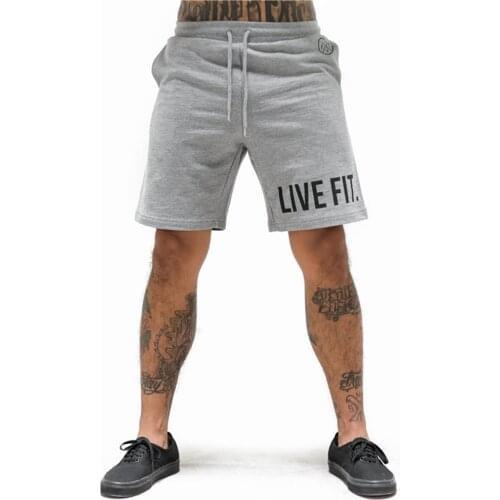 2021 Fitness Sport Shorts Running Training GYM Bottom Sportswear Bodybuilding Workout Slim Short Pants Muscle Keep Men Pant 2021