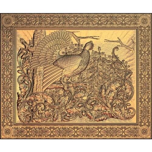 3D STL Model for CNC Router Engraver Carving Machine Relief Artcam aspire M9