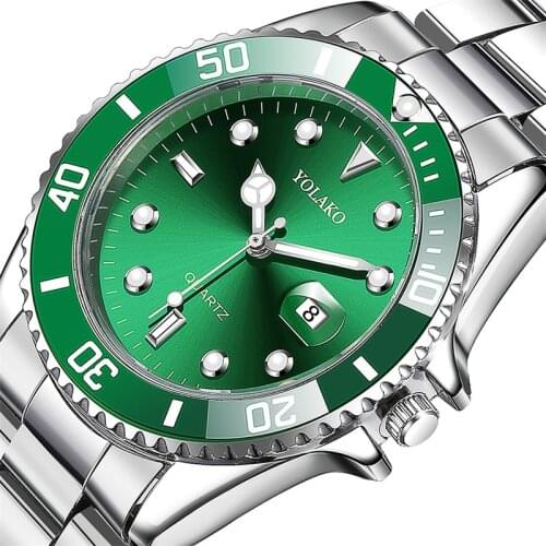 Popular water ghost watch mens classic quartz watch steel band couple Watch