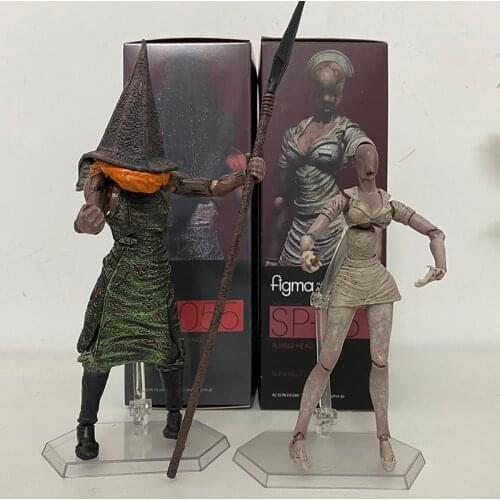 Silent Hill 2 Figure Red Pyramd Thing Figma SP055 Sp-061 Bubble Head Nurse Action Figure Toy