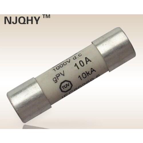 Photovoltaic fuse (combiner box special plug-in) : QHYPV30 10A 1000Vdc 10KA 10*38 / Base: QHYPV30 12A 15A 20A 25A 30A 1000VDC