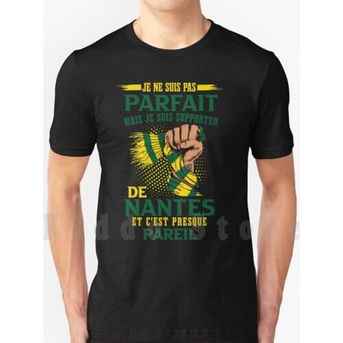 Football Club De Nantes T Shirt Men Cotton Cotton S-6xl Nantes Nantes Bretagne Pays De La Loire Loire Loire Atlantique Jaune
