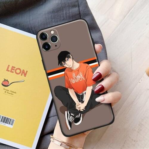 Haikyuu tobio kageyama Manga Anime silicone Phone Case FOR iPhone Se 6 6s 7 8 Plus X Xr Xs 11 12 Mini Pro Max Glass Cover Shell