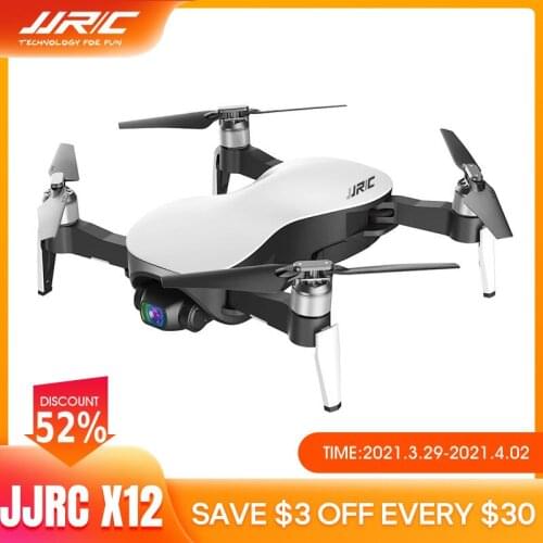JJRC X12 Aurora 5G WiFi FPV Brushless Motor 4K HD Camera GPS Dual Mode Positioning Foldable RC Drone Quadcopter RTF VS EX4