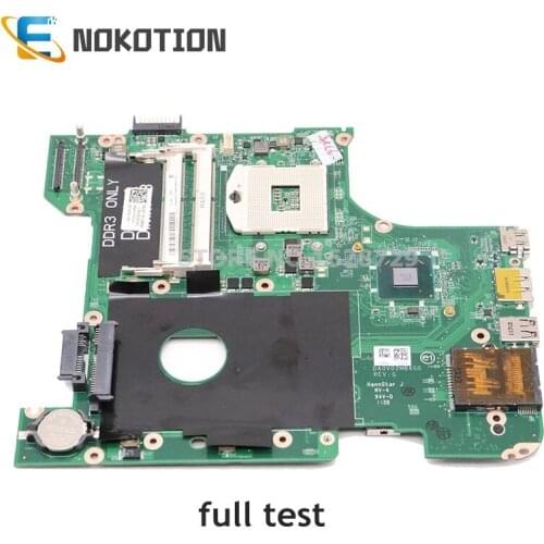 NOKOTION For Dell Vostro 3450 V3450 Laptop Motherboard HM67 DDR3 CN-0JYYRY 0JYYRY JYYRY DA0V02MB6E0 DA0V02MB6G0 Mainboard