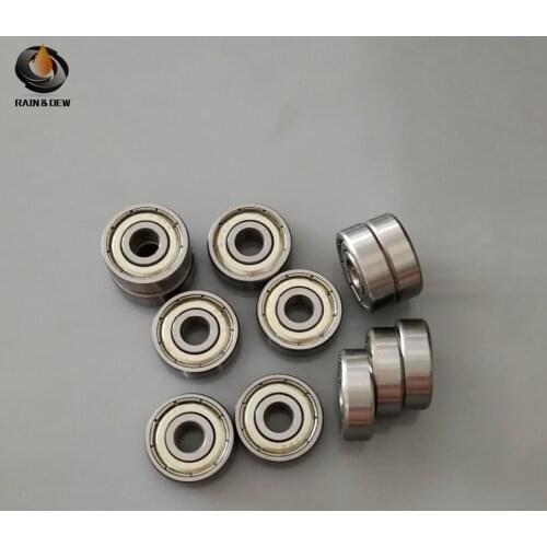 10pcs/lot 3D printer parts Miniature ball bearing 625ZZ 5*16*5 mm for CNC Openbuilds Plastic Wheel