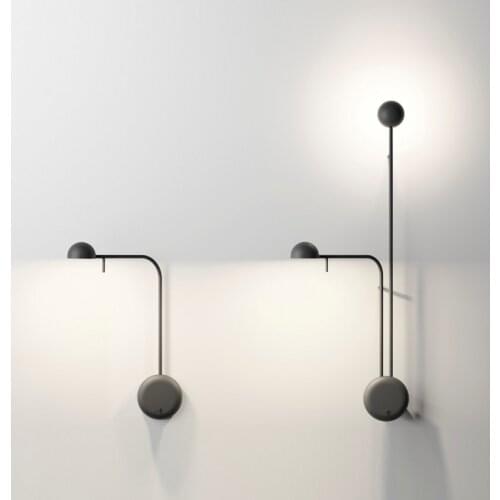 Modern simple fashion living room decorative background wall lamp personality bedroom bedside geometric line wall lamp