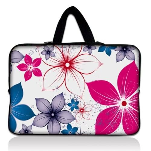 Flowers Laptop Bag for Macbook Air Notebook Case 13/14/15 Laptop Sleeve Computer Handbag Briefcase Carry Bag for DELL HP Xiaomi