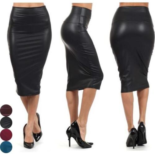 Юбки-карандаши с завышенной талией Swokii China At AliExpress