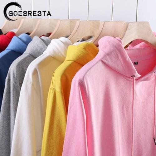 Brand Oversize Solid Color Hoodies Men 2021 New Harajuku Fashion All-match Women Pullovers Couple Casual Slim Mens Sweatshirt
