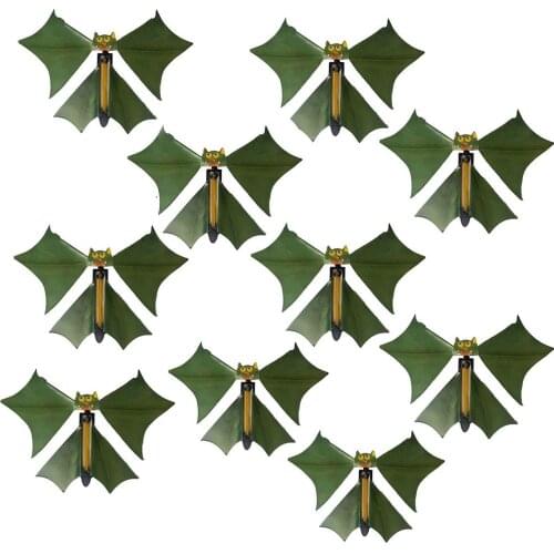 Magic Flying Bat Flutter Card Prank Flying Paper Bats Horror Hand Transformation Fly Bat Party Funny Surprise Prank Joke Props