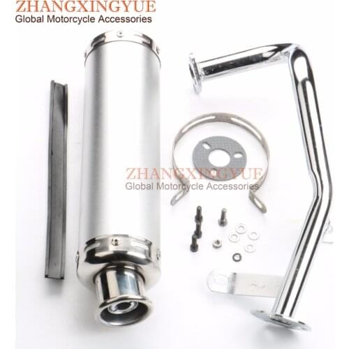 Performance Scooter Exhaust System for Gy6 50cc QMB139 Chinese Scooter Parts