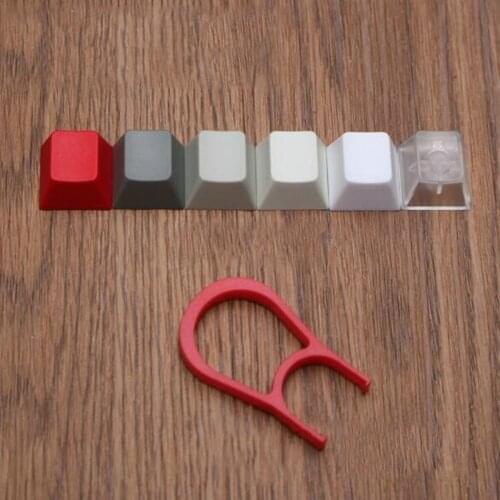 2pcs PBT Keys No Letter R1 R2 R3 R4 Profile Keycaps For Cherry Mx Switch Mechanical Keyboard White Grey Red Transparent Color