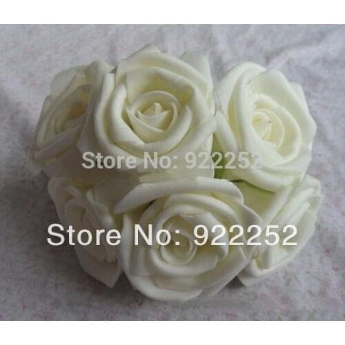 5CM,handmade artificial floral eva foam roses bouquet,diy craft bride/bridesmaid hand flower&kissing ball&decoration for party