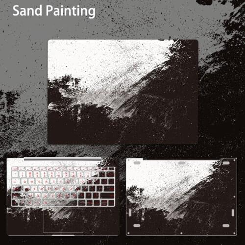 2018 White Black Print Laptop Sticker for Xiaomi Mi Notebook Pro 15.6 Air 12.5 13.3 Vinyl Decal Laptop Notebook Skin for Xiaomi