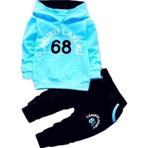 Children Clothing 2022 Autumn Spring Toddler Boys Hooded Costume Outfit Suit Baby Kids Tracksuit Fashion Active Suits