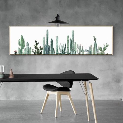 EECAMAIL Cactus Fresh Restaurant Diamond Embroidered Living Room Diamond Painting Cross Stitch Mosaic Needlework Crafts
