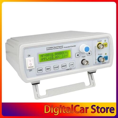 FY3200S 6MHZ Digital DDS Dual-channel Function Signal Source Generator Arbitrary Waveform/Pulse Frequency Meter US