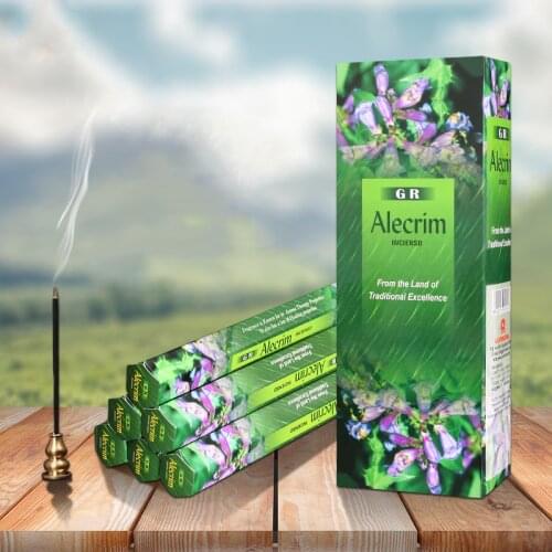 India Incense Alecrim Aroma Incense Stick Big Box Air Freshener Aromatherapy Indoor Teahouse Natural Spices Smells Supply