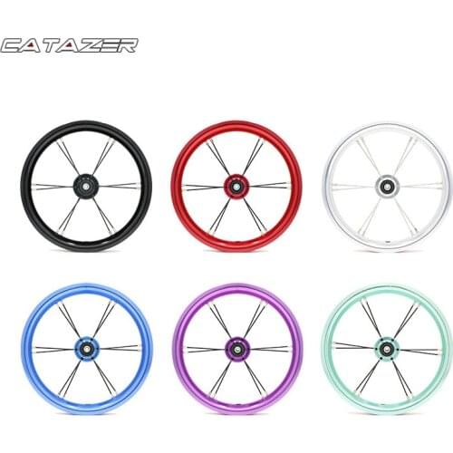 12 Inch Super Light Aluminum Wheelset Kids Balance Bike Colorful Aluminum Alloy Wheelset Child Kokua 85mm Bicycle Part
