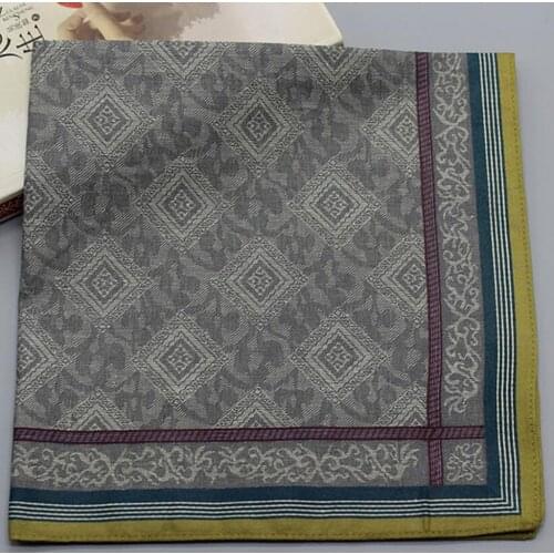 3Pcs Fashion Checks Casual Formal Party Hankie Handkerchiefs Hanky Towel