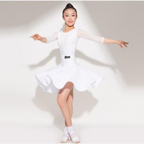 Latin Dance Skirt Sets For Girls Competition Costume Professional Dancer Outfits Ballroom Practice Wear Waltz Dance Wear DL6923