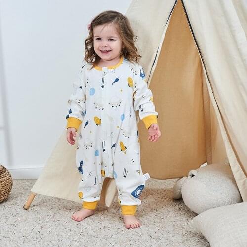 Summer Baby Sleeping Bag For Newborns 28-32℃ Baby Diaper Changing Gauze Sleep Bag Cartoon Printed Childrens Sleepsack ZT88