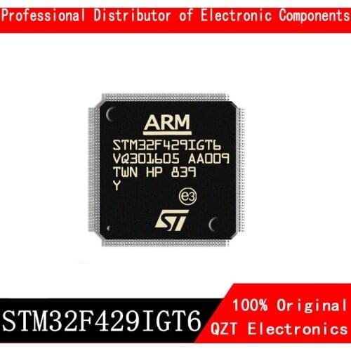 5pcs/lot new original STM32F429IGT6 STM32F429 LQPF176 microcontroller MCU