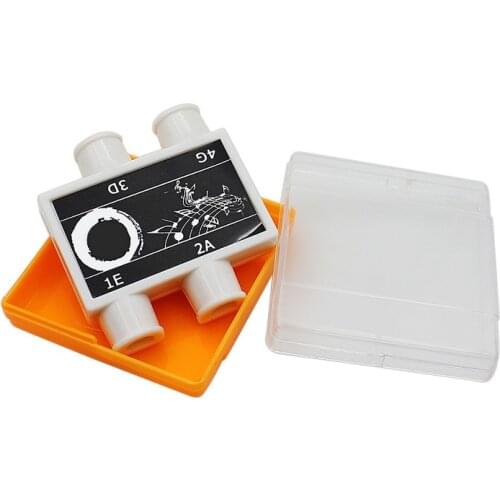 Sturdy and Durable Violin Fiddle Pitch Pipe Tuner Note Selector ABS Sturdy with Case Violin Parts & Accessories