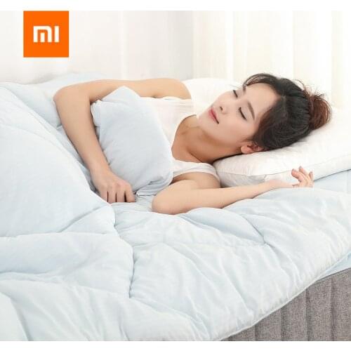 Xiaomi 8H Cool Summer Air Conditioner Quilt Breathable Quick-drying Antibacterial A&B 2 Side Machine Washable Comfortable Duvets