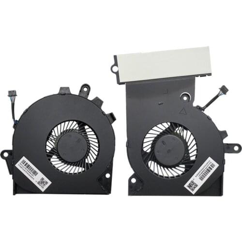 SSEA New laptop CPU GPU Cooling Fan for HP Pro TPN-Q194 17-AN 15-CE