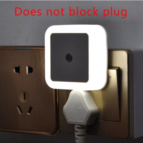 LED Night Light Motion Sensor Lighting Mini EU US Plug Night light Lamp For Children Kids Living Room Bedroom Lights Lighting